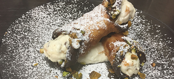 A canoli created by Executive Chef of the Paducah Convention Center Lisa Murphy Jones. 